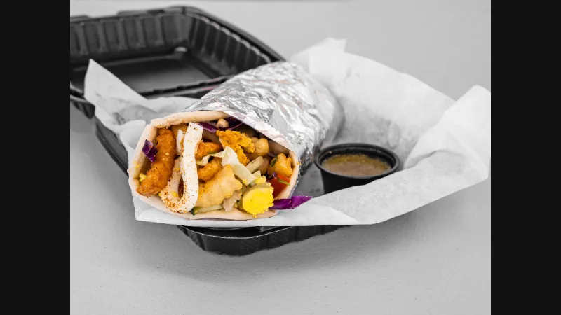 Bigi's Silk Road Wrap Meal