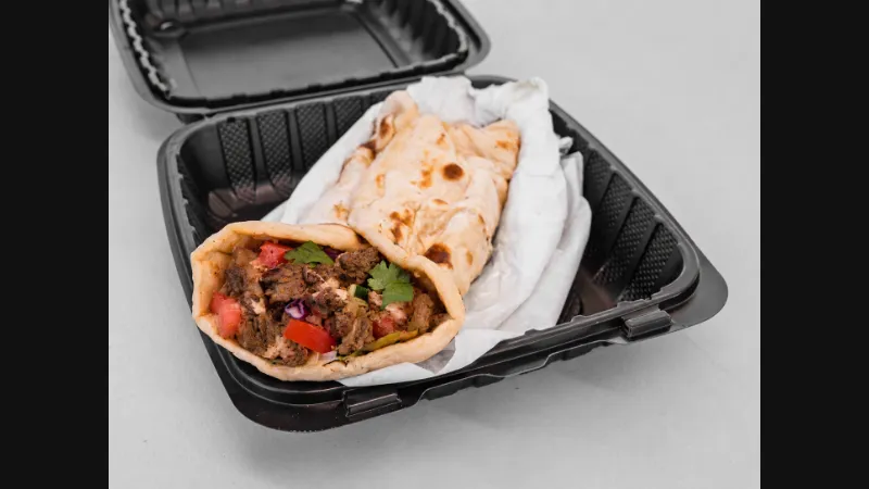 Bigi's Beef Shawarma Wrap